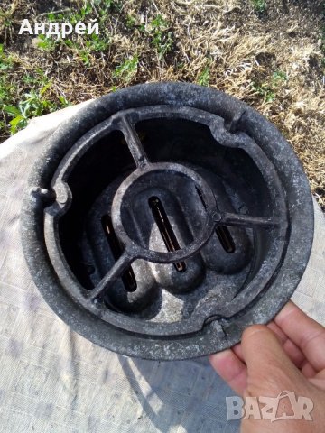 Стар газов котлон #2, снимка 4 - Антикварни и старинни предмети - 21935548