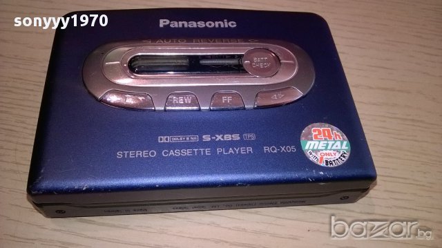 panasonic walkman-metal-внос швеицария, снимка 5 - Плейъри, домашно кино, прожектори - 12497794