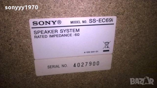 sony ss-ec69i 6ohm-3бр тонколони-внос швеицария, снимка 11 - Тонколони - 23920569