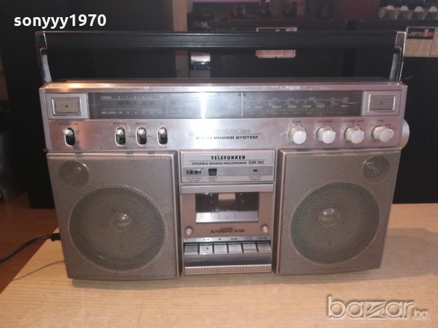 telefunken cr-30 made in taiwan-внос швеицария, снимка 6 - Ресийвъри, усилватели, смесителни пултове - 20961926