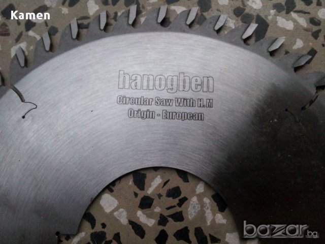 циркулярен диск за дърво-hanogben, снимка 4 - Резервни части за машини - 8620566