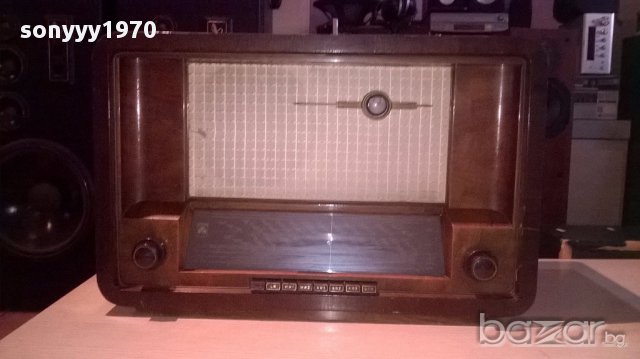 Grundig-380w-tube-receiver-made in germany-внос швеицария, снимка 9 - Ресийвъри, усилватели, смесителни пултове - 13656599