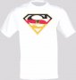 Супермен Superman Logo German Deutsch Flag Тениска Мъжка/Дамска S до 2XL