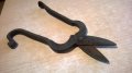 стари ножици за ламарина-27см-ковано желязо, снимка 5