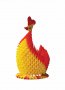 Комплект за изработване на модулно оригами Кокошка, снимка 4