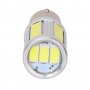 LED Лед крушки P21W/5W BAY15D стоп/габарит 33SMD диода с лупа , снимка 3