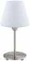 LED настолна лампа STAR, 470 лумена, 6W, Бял стъклен абажур, , снимка 1 - Лед осветление - 24215762