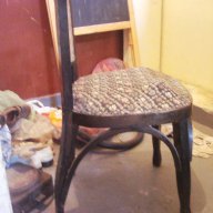 Стар дървен стол, снимка 6 - Антикварни и старинни предмети - 10403906