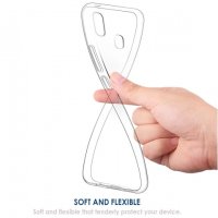 Samsung Galaxy A40 ултра тънък прозрачен гръб/кейс, снимка 6 - Калъфи, кейсове - 25714435
