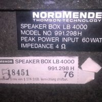 nordmende lb4000-2 way-4ohms/60watts-внос франция, снимка 16 - Тонколони - 18818758