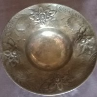 стара посребрен купа арт деко, снимка 3 - Антикварни и старинни предмети - 25718519