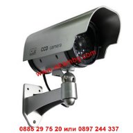 Фалшива камера за видеонаблюдение ГОЛЯМА - код 1100, снимка 2 - Други стоки за дома - 12391831