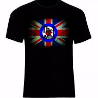 Ху The Who Logo British Flag England United Kingdom UK Тениска Мъжка/Дамска S до 2XL, снимка 1 - Тениски - 14096469
