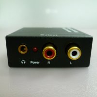 GOLDFOX Конвертор от цифров на аналогов звук, снимка 3 - Други - 24851827