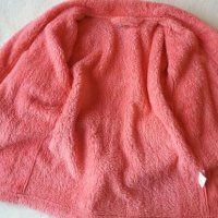 Плюшен детски халат в розово размер 104/110, снимка 9 - Хавлии и халати - 20282078