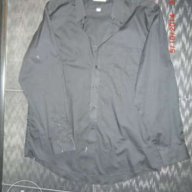 Черна риза дълъг ръкав Pierre Cardin, снимка 6 - Ризи - 13465222
