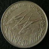 100 франка 1975, Камерун, снимка 2 - Нумизматика и бонистика - 16026888