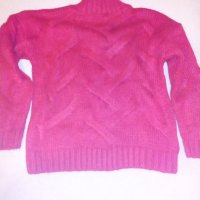 Плетен /машинно/пуловер от Англия на Bohoo 60, снимка 2 - Блузи с дълъг ръкав и пуловери - 24604925