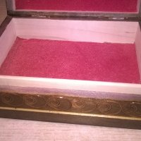 дървена кутия-внос швеицария-19х14х6см, снимка 10 - Колекции - 22057917
