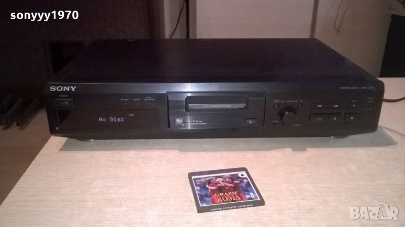 Sony mds-je330-minidisc deck-внос швеицария, снимка 1