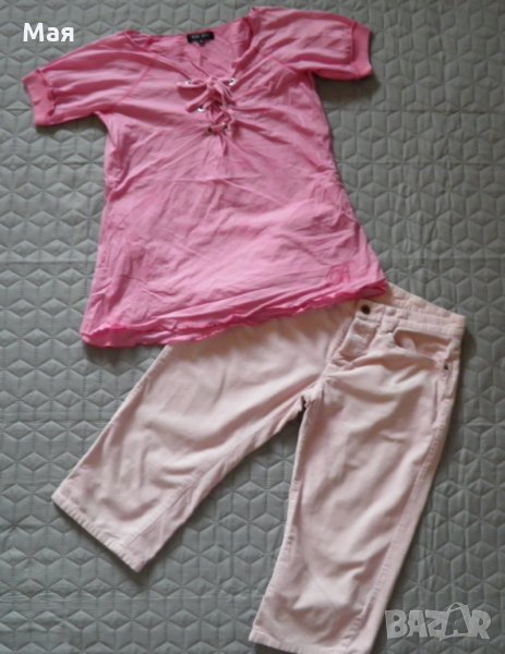 Дамски сет ефектна блуза и бермуди Diesel, снимка 1