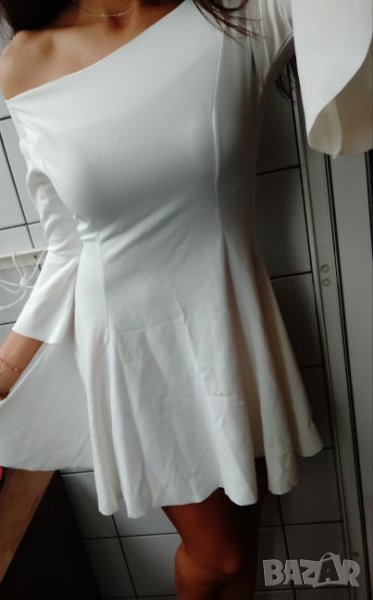 Бяла кукленска рокля, снимка 1