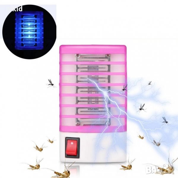  LED  електрически уред лампа  срещу комари насекоми за прогонване на комари, снимка 1