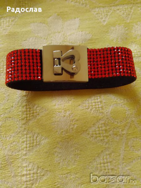 гривна с кристали, снимка 1