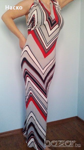 дълга ,права лятна рокля, снимка 1