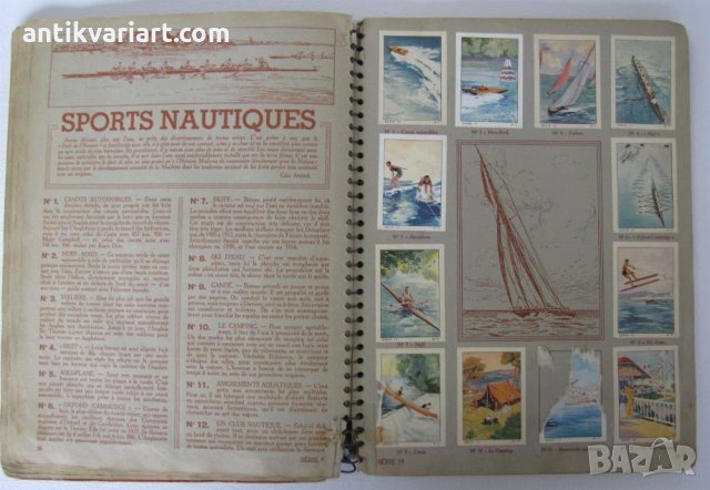 1935-36г. Колекционерски Албум Nestle, снимка 9 - Антикварни и старинни предмети - 25862811