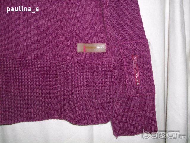 Спортен кроп пуловер "Antognini jeans" / голям размер, снимка 7 - Блузи с дълъг ръкав и пуловери - 16186119