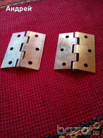 Метални панти, снимка 4 - Антикварни и старинни предмети - 18919891