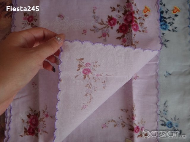 Текстилни носни кърпи, снимка 7 - Хавлиени кърпи - 19299109