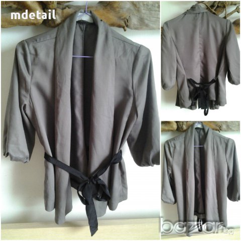 H&M -сиво сако/болеро, снимка 1