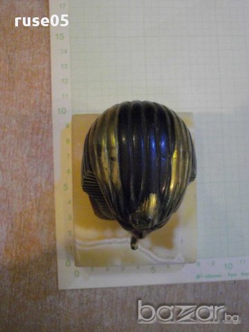 Глава на фараон от бронз, снимка 5 - Други ценни предмети - 11821814