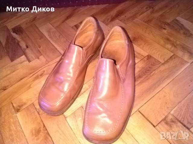 Обувки ZA-№44 естествена кожа подметка вибрам