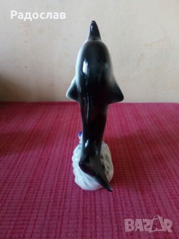 стара порцеланова фигура Делфини, снимка 7 - Декорация за дома - 24674153