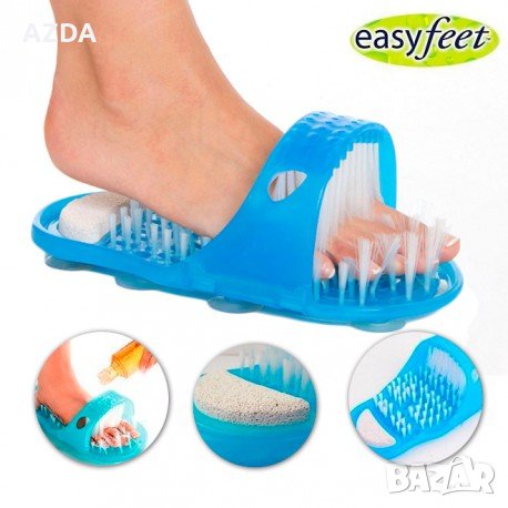 Ексфолиращи чехли за баня почистване и ексфолиране на крака пети