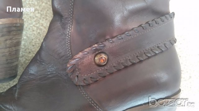 Ест.кожа ботуши On stage 39номер, снимка 3 - Дамски ботуши - 15789392