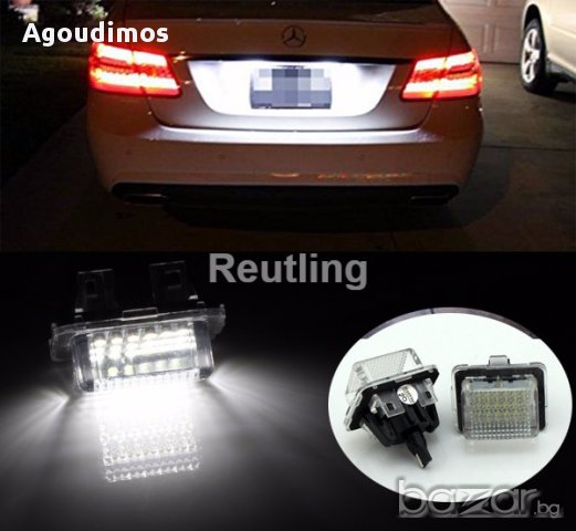 Диодни LED плафони за Mercedes W212 W216 W221 W207 W204 седан комби