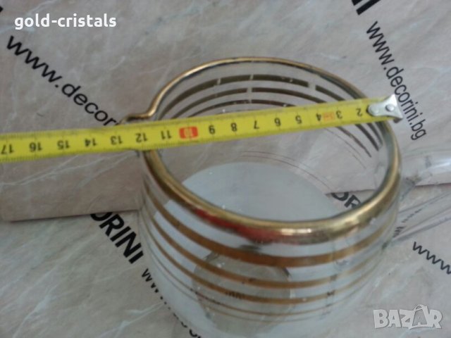  стъклена кана , снимка 6 - Антикварни и старинни предмети - 25587038