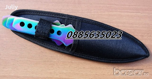 Ножове за хвърляне / 21,5 см, 0,100 кг /, снимка 7 - Ножове - 21006269