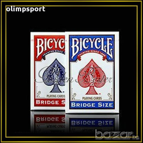 КАРТИ ЗА ИГРА BICYCLE BRIDGE SIZE , снимка 2 - Карти за игра - 10773261