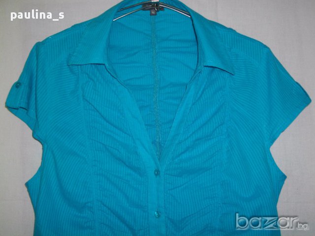 Дизйнерска риза "Clara Vitti"/ голям размер , снимка 7 - Ризи - 14441505