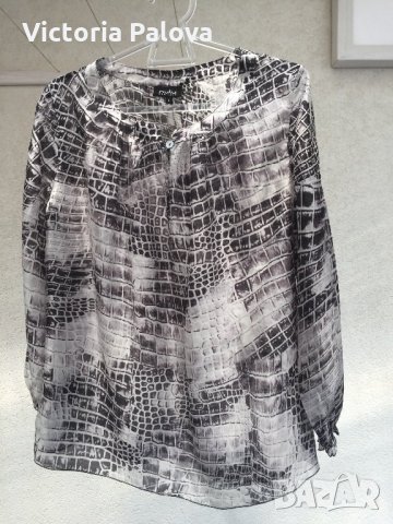 🇮🇹 Въздушна копринена блуза ,Италия,NULU NEW LOOK