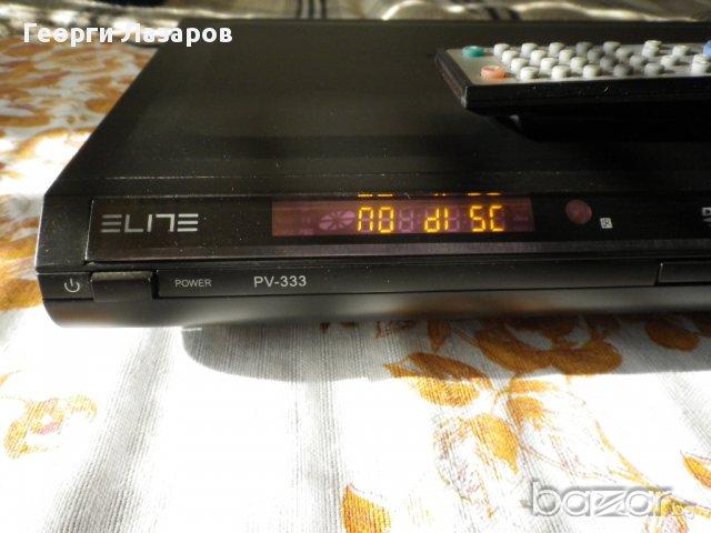 DVD ELITE PV-333, снимка 2 - Плейъри, домашно кино, прожектори - 17235738