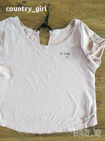 g-star richmond r-neck sw wmn - страхотна дамска блуза, снимка 4 - Блузи с дълъг ръкав и пуловери - 25931447