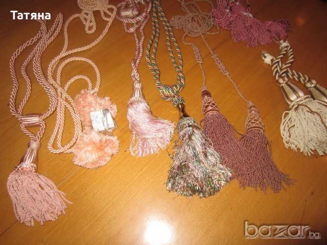 Пискюли   и шнурове   ЗА ПЕРДЕТА; ШНУР с керамика  за  АРАНЖИРАНЕ;Манекен;, снимка 9 - Декорация за дома - 18358176