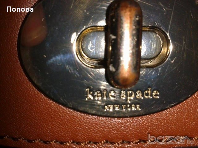 ' Kate Spade'New York  чанта естествена кожа голяма, снимка 8 - Чанти - 19676939