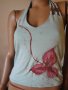 Атрактивен светлотюркоазен дамски потник / топ, дамска блуза /тениска без ръкави,ръкав,дамско бюстие, снимка 6